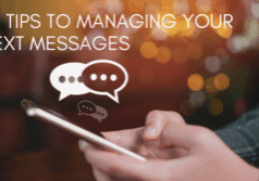 Text Messaging Hand w title B